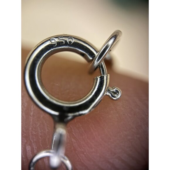 Tiffany & Co. PT950 Platinum Diamond Solitaire Bracelet With Box - Picture 2 of 9